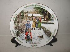 1992 christmas plate for sale  WELLINGBOROUGH
