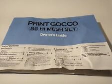 Print gocco mesh for sale  Wabash