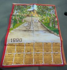 Torchon calendrier 1990 d'occasion  Lille-