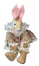 Vintage Wendy Wabbit 1993 Bunny Rabbit House of Lloyd Porcelein Head Doll 16”, used for sale  Shipping to South Africa