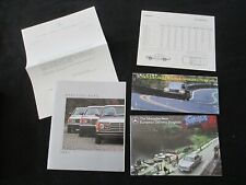 1983 mercedes brochure for sale  La Jolla