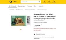Briefmarke deutsche post gebraucht kaufen  Berlin
