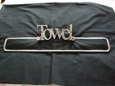 Chrome plated towel for sale  SWINDON