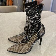 Rhinestone mesh ankle for sale  Decatur