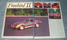 1971 Chevy Corvette Coupe Vintage Custom Street Machine Article "Freeboard II" for sale  Shipping to South Africa