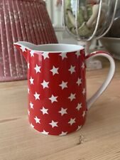 Greengate red stars for sale  CANTERBURY