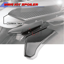 Carbon Fiber Side Spoiler Winglets Wing Fairing for BMW S1000RR HP4 2015-2018, used for sale  Shipping to South Africa
