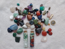Used, Mineral Stones Crystal Polished Rocks MIXED BUNDLE JOBLOT APPROX 50 FAST POST for sale  Shipping to South Africa