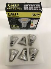 EACLL GU10 LED ciepła biel 3,5W Zastępuje lampę halogenową 50W, 6-pak. 385 lumenów 3000K, używany na sprzedaż  PL