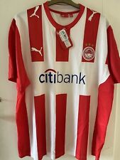 Olympiacos football shirt for sale  LONDON