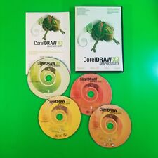 Juego de 4 discos Corel DRAW Graphics Suite X3 Education Edition (2006) con número de serie segunda mano  Embacar hacia Argentina