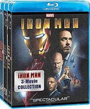 Coleção de filmes Homem de Ferro 3 (disco Blu-ray, 2015, conjunto com 3 discos) comprar usado  Enviando para Brazil