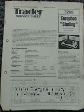 Europhon starling stereo for sale  LINCOLN