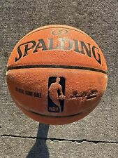 Baloncesto de cuero oficial Spalding 2006 Cross Traxxion NBA juego de pelota de cuero, usado segunda mano  Embacar hacia Argentina