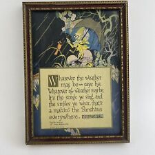 Vintage framed motto for sale  Swartz Creek