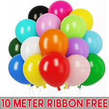 Rainbow party balloons for sale  EVESHAM