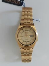 Seiko 5 Automatic Gold New Watch / Watch  for sale  Shipping to South Africa