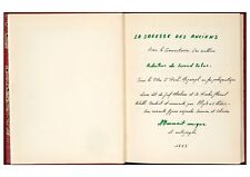 1859 facsimile sagesse d'occasion  Vaison-la-Romaine