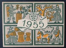 Calendrier poche 1955 d'occasion  Nantes-