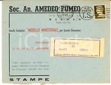1940 storia postale usato  Milano