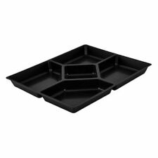 Black tray sectioned for sale  LEICESTER
