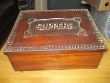 vintage slipper box for sale  ABERGELE