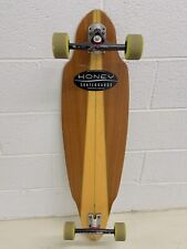 Skate Longboard Honey USA Artesanal com Paris Trucks Co. 39” Madeira, usado comprar usado  Enviando para Brazil