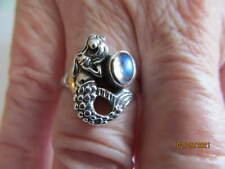 Mermaid ring moonstone for sale  New Port Richey