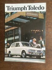 Triumph toledo 1971 for sale  MARKET HARBOROUGH