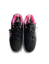 Heelys Voyager Black & Pink Skate Shoes Sneakers Women Size 8 for sale  Shipping to South Africa