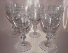 Série verres eau d'occasion  Montmoreau-Saint-Cybard
