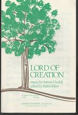 Lord creation satb for sale  Cincinnati