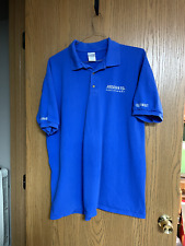 Vintage 2000s Mega Man 15th Anniversary Camisa Polo Azul Tamanho XL Usado, usado comprar usado  Enviando para Brazil