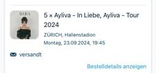 Ayliva komzert tickets gebraucht kaufen  Mindelheim