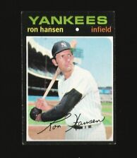 Tarjeta de béisbol 1971 Topps #419 Ron Hansen New York Yankees número 419 segunda mano  Embacar hacia Argentina
