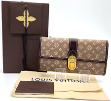 AUTÊNTICO Louis Vuitton Monograma Idílico Portefeuille Sarah Rosa M63008 Com Caixa JN040058 comprar usado  Enviando para Brazil