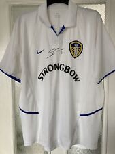leeds united signed shirt for sale  PUDSEY