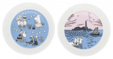 Käytetty, Moomin Collectors edition plates 2-pack 2017: Nightsailing & Peace *NEW myynnissä  Vantaa