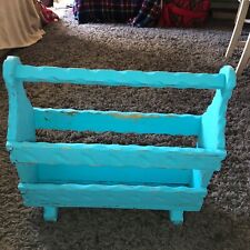 Vintage wooden blue for sale  SOMERTON