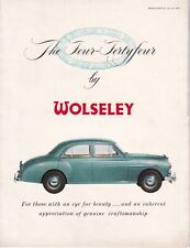 Wolseley saloon brochure for sale  BAGSHOT