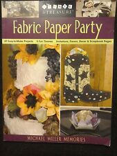 Fabric paper party for sale  DORKING