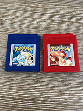 Pokemon vermelho e azul versão 1998 testado e salvo autêntico comprar usado  Enviando para Brazil