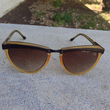 Gafas de sol Mediso Qualitat in Mode gafas de sol ámbar negro vintage 52-21-145, usado segunda mano  Embacar hacia Argentina