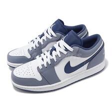 Usado, Nike Air Jordan 1 Low AJ1 Cenicienta Pizarra Hombres Informales Zapatos Tenis 553558-414 segunda mano  Embacar hacia Argentina
