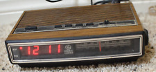 Rádio despertador vintage anos 90 General Electric GE 7-4625c grão de madeira AM/FM FUNCIONA comprar usado  Enviando para Brazil