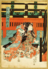 Utagawa kunisada giapponese usato  Palermo
