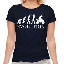 Cuádruple Bicicleta Evolution Of Man Mujer Camiseta Regalo Top Ropa comprar usado  Enviando para Brazil