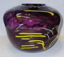 Glass vase handblown for sale  Mcloud