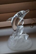 Crystal glass dolphin for sale  HALSTEAD