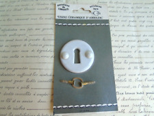 French porcelain key d'occasion  Combeaufontaine